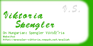 viktoria spengler business card